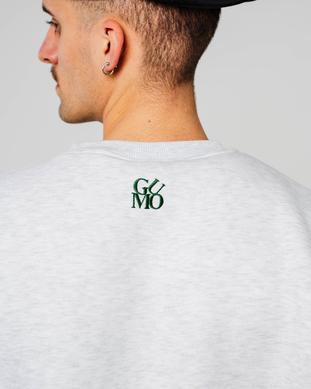 START YOUR DAY RIGHT GREY SWEATER