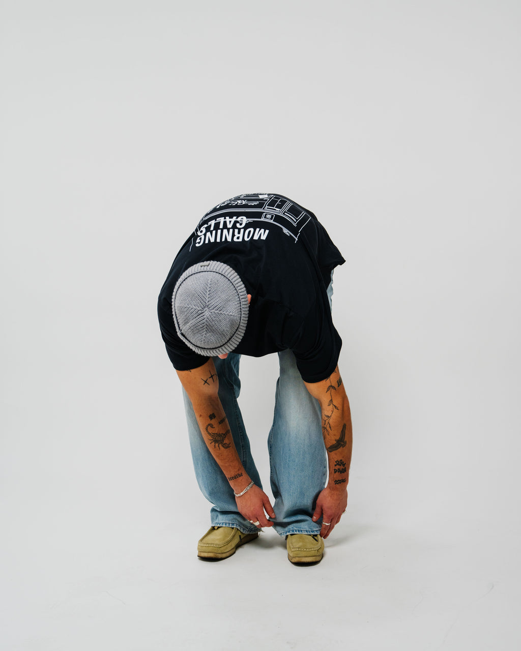 COFFEE SHOP GREY T-SHIRT