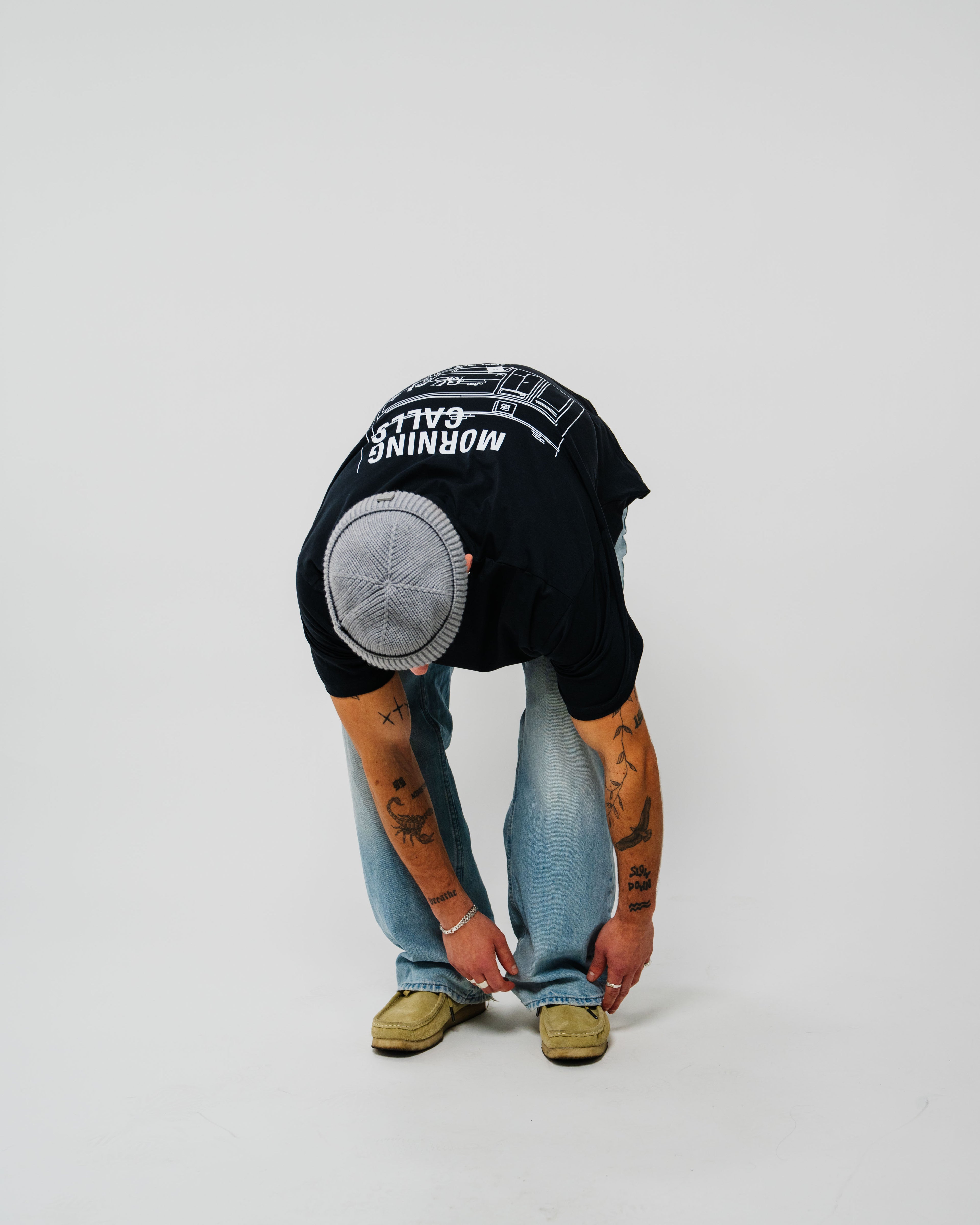 COFFEE SHOP GREY T-SHIRT